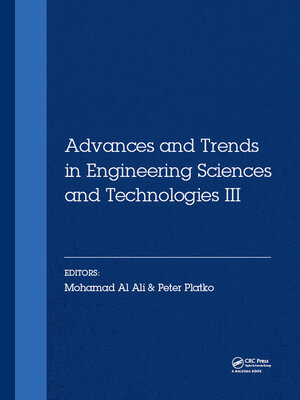 cover image of Advances and Trends in Engineering Sciences and Technologies III